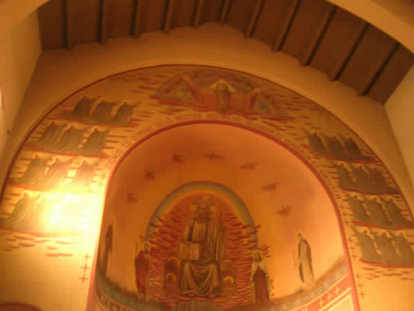 Chiesa Parrocchiale. Abside affrescato